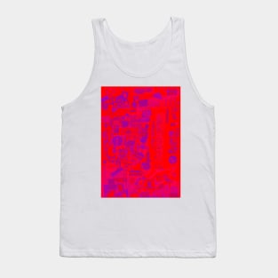 Graffiti Style Street Pop Art Design NYC Tank Top